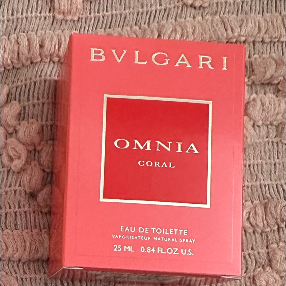 NEW Bulgaria omnia coral perfume